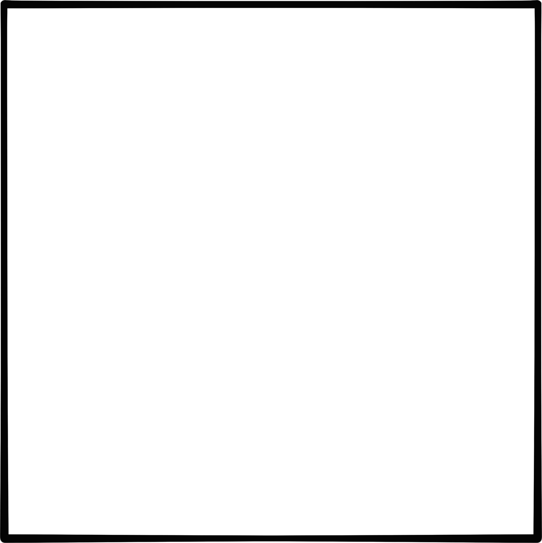 Black Square Frame